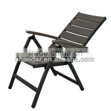 Outdoor aluminum chair polywood chair foldable chair furniture