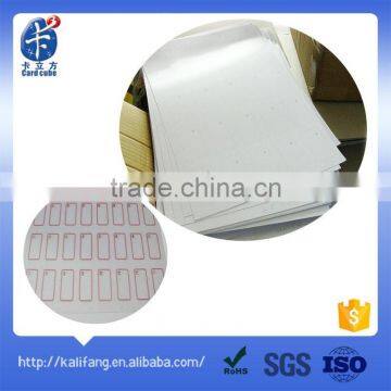 pvc sheet desfire ev1 4k rfid inlay