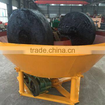 Best quality Huahong brand wet pan mill for gold