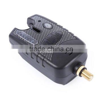 8 LEDs Water Resistant Adjustable Tone Volume Sensitivity Fishing Sound Alert Bite Alarm photo-3