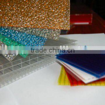 Bayer 5.0mm solid polycarbonate embossed sheet