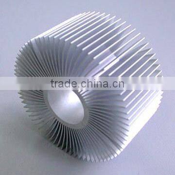 6063 Round Anodized Aluminum Extrusion LED Heat Sinks photo-2