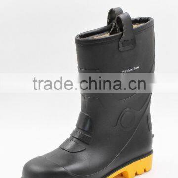 Winter snow boots pvc safety shoes