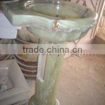 PAKISTAN SUPPLIER ONYX PEDESTALS SINKS AND BASINS photo-3