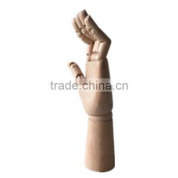 Lotus Wood Hand Adjustable Wooden Hand Mannequin Dispaly Jewelry Mannequin