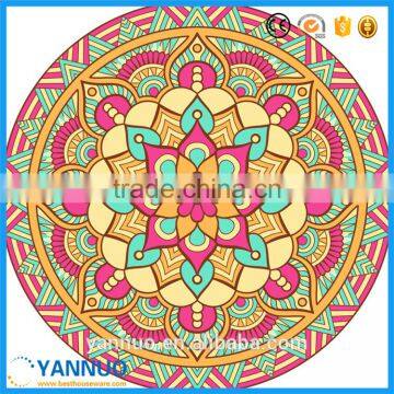 Large Round Donut Beach Towel Cotton Print For Stand by Custom photo-5