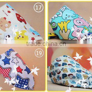 Trangle Cotton Disposable Baby Bib Wholesale photo-4