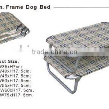 Pet production-Foldable Alum. Frame Dog Bed