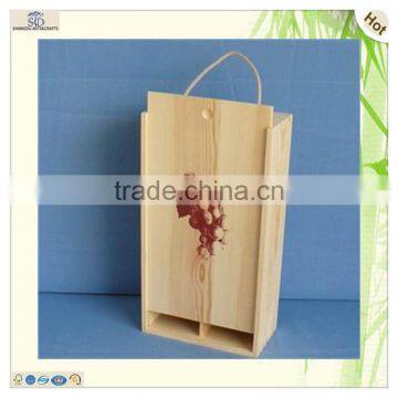 Bulk Unfinished Bottle Dividers Wooden Wine Box photo-4