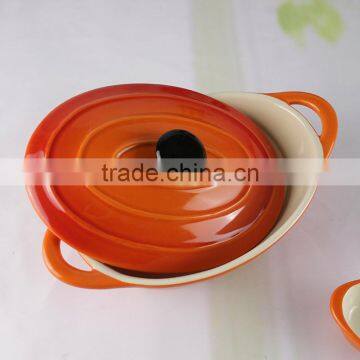 China Factory Supplier Custom Design Cookware Ceramic Casserole Set photo-4