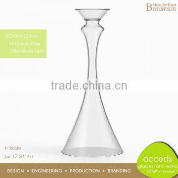 Custom Made Wedding Glass Candle Holder photo-2