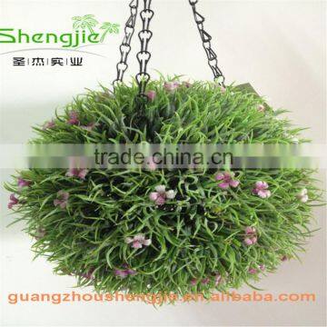 SJLJ013371 Artificial Hanging Plant / Artificial Plastic Boxwood Ball for Wedding / Event Decoration photo-5