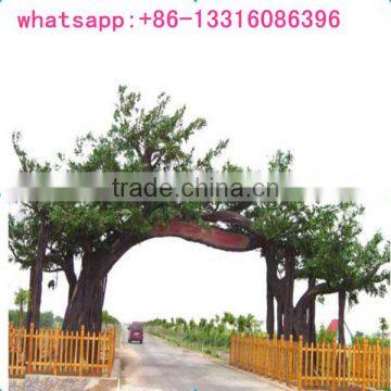 LXY082440 we export ornamental plants artificial banyan tree large outdoor artificial trees