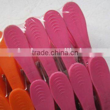 24 pc Plastic Anti Slip Cloth Clips Three Colours/clothespin photo-2