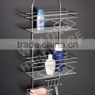 bathroom shower rack