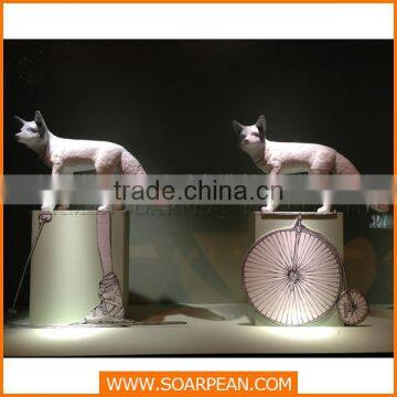 Fiberglass Life Size Deer Animal Sculpture Decoration photo-3