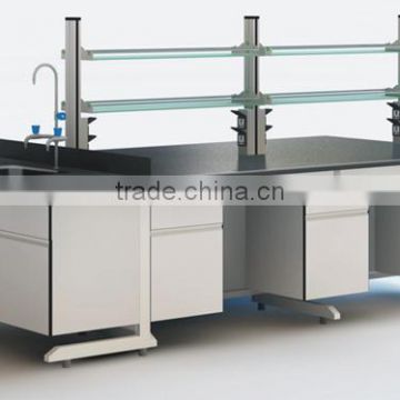 cheap price physics laboratory table/wood lab furniture/lab wall bench