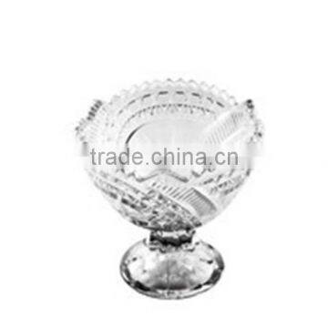 2014 new glass ice cream cup, round ice cream bowl