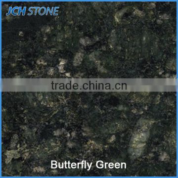 Wholesale cheap polished floor tiles dark green granite