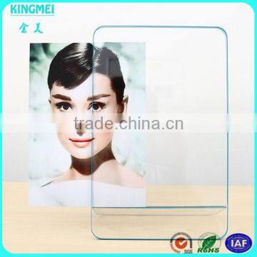 Custom China Supplier Acrylic Photo Frames Wholesale 3x5 Clear Colored Acrylic Frame With Magnet photo-3