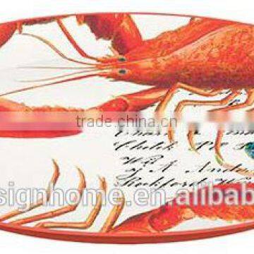 LOBSTER LARGE METAL TRAY
