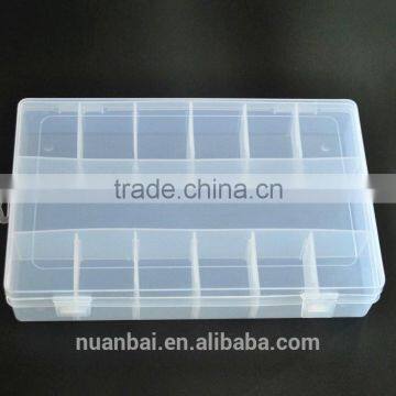 13 Compartments Clear Beads Loom Bands Kit Plastic Boxes Storage Organizer photo-2