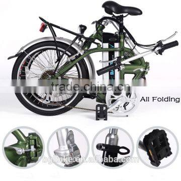 CE China 20 Inches Electric Folding Bike for Sale photo-4
