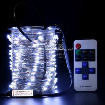 IC colorchanging flashing LED fairy light String - 12V safe for man light sets