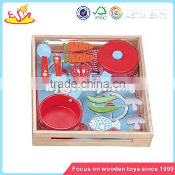 wholesale hot sale wooden child kitchen sets best wooden child kitchen sets W10B069