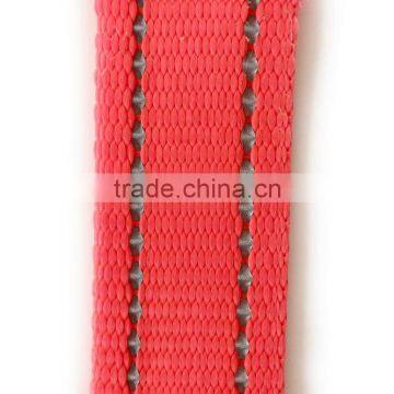 Reflective Webbing Strap, Custom Reflective Nylon Webbing for Pet Leash, Outdoor Furniture Nylon Webbing With Reflective Strip photo-4