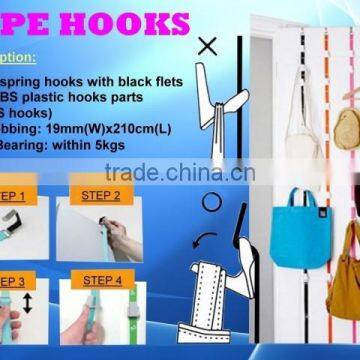 Over The Door Wall Mount Metal Sliding Hook For Promotion Gift photo-2