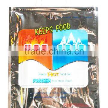 X Large Hot Cold Insulated Foil Grocery Bag Holds 30Lbs Thermal Food Storage New photo-5