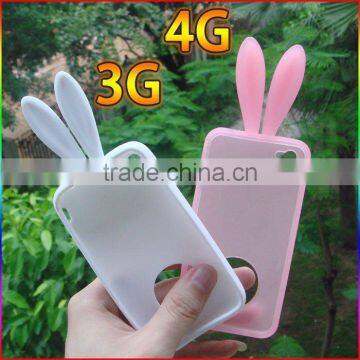 for iphone rabbite shape silicone case