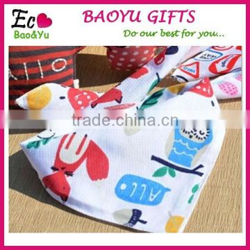 100% Cotton Saliva Towel Bandanas Baby Bibs Infant Waterproof for Children