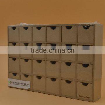 Christmas Calendar Box Wooden Storage Box photo-3