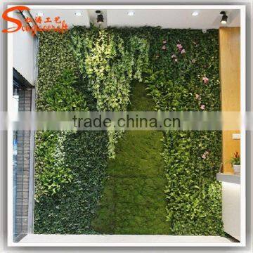 garden vertical artificial green wall new product fake plant wall green wall for sale