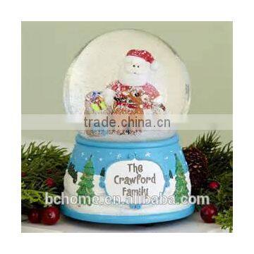 snow globe for personalization