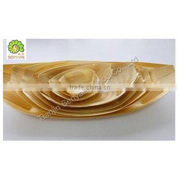 Hot Sell Disposable Party Wood Japanese Wooden Sushi Boat
