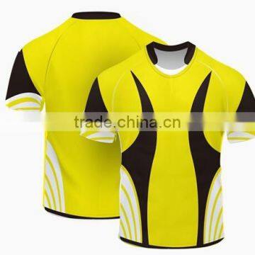 Hongen sports Highlight Rugby League Jerseys,100%polyester Sublimation Printing Wholesale Rugby Jerseys,New Style Rugby Jerseys