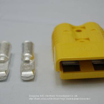 50amp 600vdc 2 pin small eletric connector