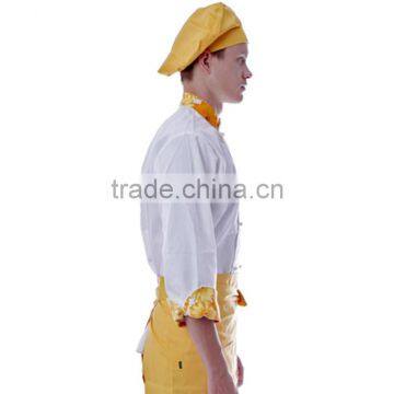 OEM New Stylish Coat With Logo Chinese Restaurant Uniform Designs photo-3