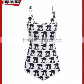 Distribution Supply Fashion Cover-up Beachwear Crotchless Swimwear One Piece photo-2