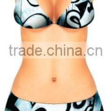 Beijing Split Bermuda Triangle Tie Bikini