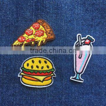 2017Customized Glasses Embroidery Patch, Virious Food Embroidered Wholesale Patch photo-2