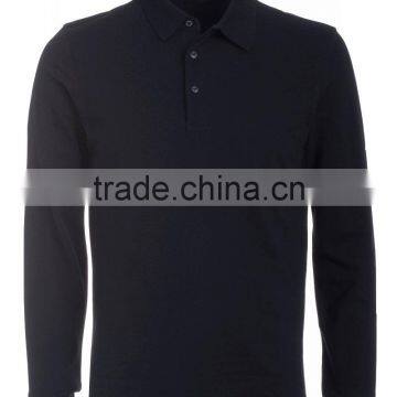 Unisex Stylish Long Sleeve Polo T-shirt photo-2