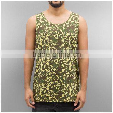 Guangzhou Custom Comfortable Tank Top Mens Camo Cooling Vest