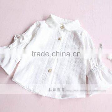 1-5 Years Wholesale 2017 New Autumn Cotton Full Sleeves Kids Girls Blouse photo-5