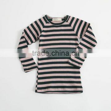 1-6 Years Wholesale 2017 New Autumn Full Sleeve Cotton Stripe Kids Boys Girls Blouse (pick Size Color) photo-5