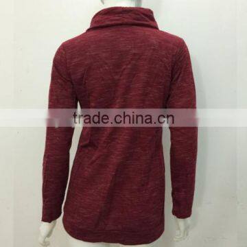 New Women Fashion Hoodies High Neck photo-3