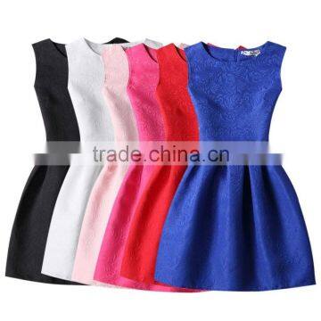 New Style Summer Women Vintage Sleeveless Bodycon Casual Party Evening Dress